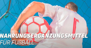 Nahrungsergänzungsmittel für Fußballer