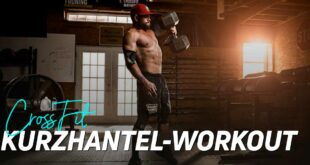 CrossFit Workout mit Kurzhanteln
