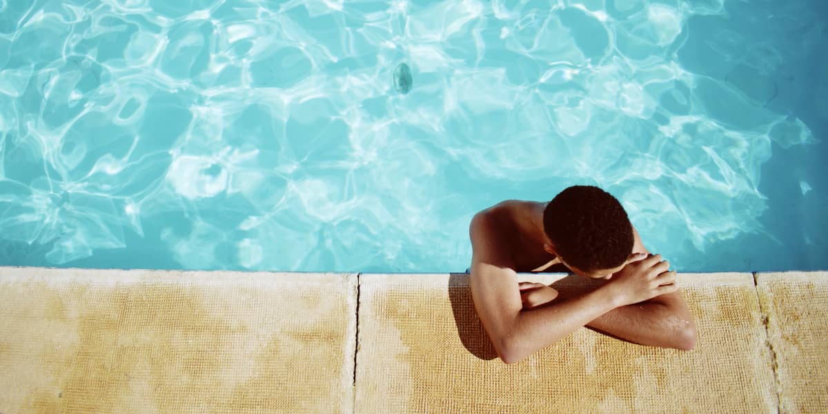 Ernährung eines Schwimmers