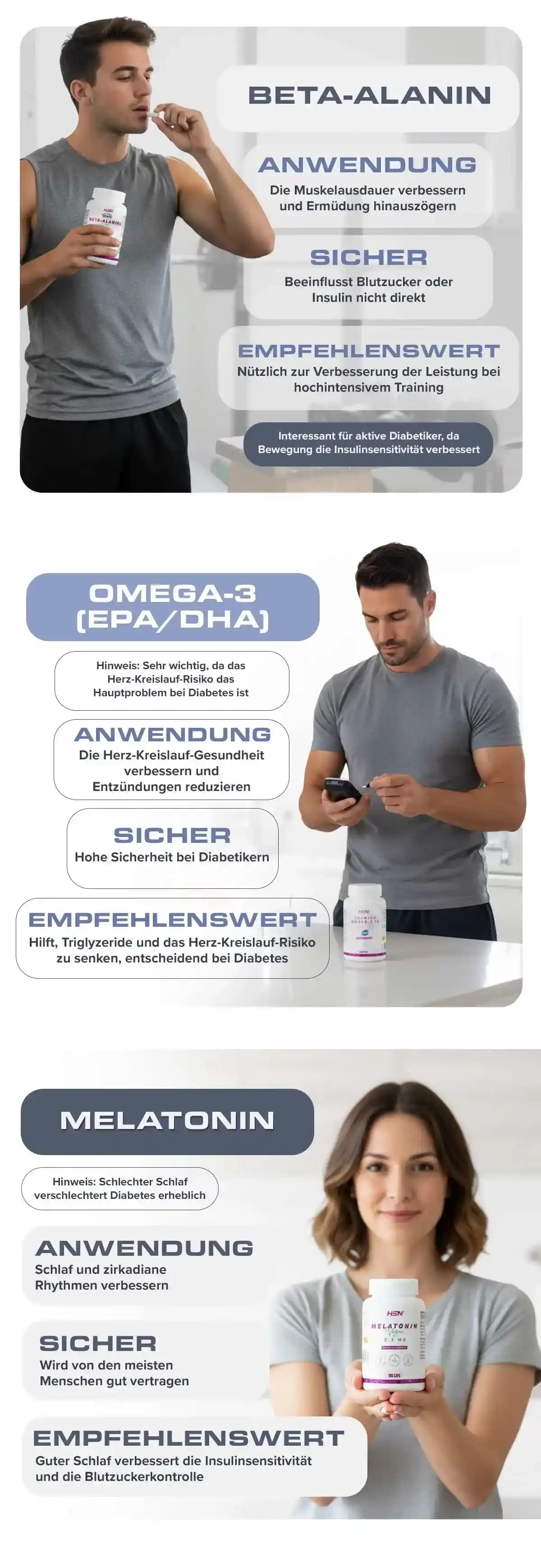 Welche Nahrungsergänzungsmittel sind für Diabetiker nützlich? II