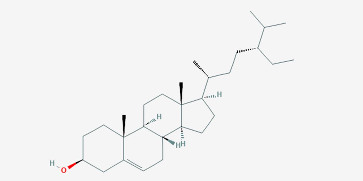Chemische Struktur von Beta-Sitosterol