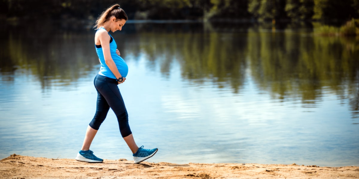 Sport im Freien während der Schwangerschaft