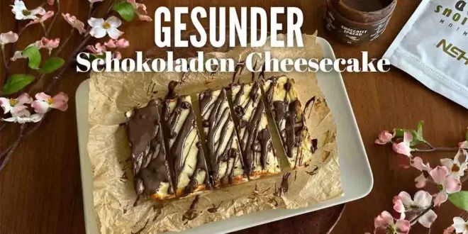 Gesunder Schokoladen-Cheesecake Gesunder Schokoladen-Cheesecake