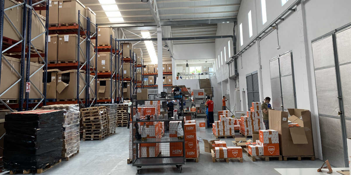Neue HSN-Einrichtungen (Lager) Neue HSN-Einrichtungen (Lager)