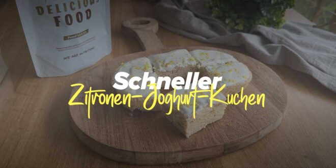 Schneller Zitronen-Joghurt-Kuchen