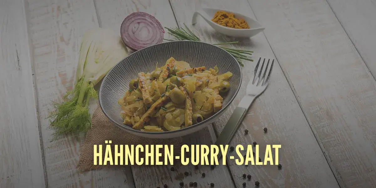 Curry-Hähnchen-Salat