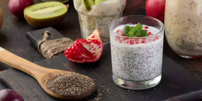 Griechischer Joghurt mit Chia-Samen