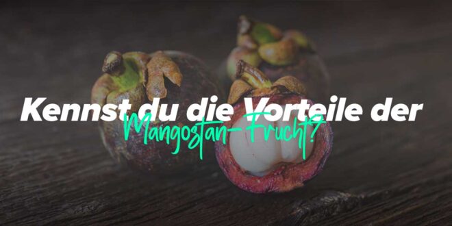 4 gesundheitliche Vorteile der Mangostanfrucht