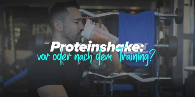 Wann solltest du deinen Proteinshake trinken – vor oder nach dem Training?