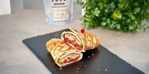 Das perfekte Abendessen: Glutenfreier Keto-Wrap