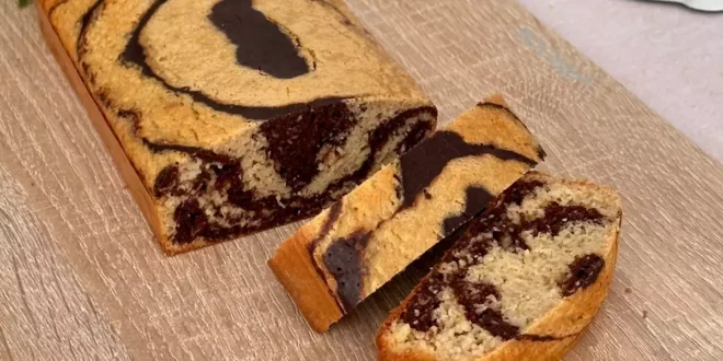 Leckerer und gesunder Marmorkuchen ohne Weizenmehl - HSN