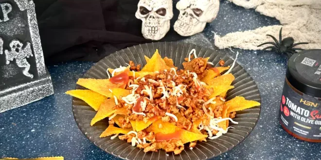 Ungeheuerlich leckere Halloween-Nachos