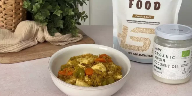 Würziges und gesundes Curry-Hähnchen mit Quinoa