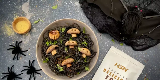 Pasta für Halloween, einfaches, originelles und gruseliges Rezept