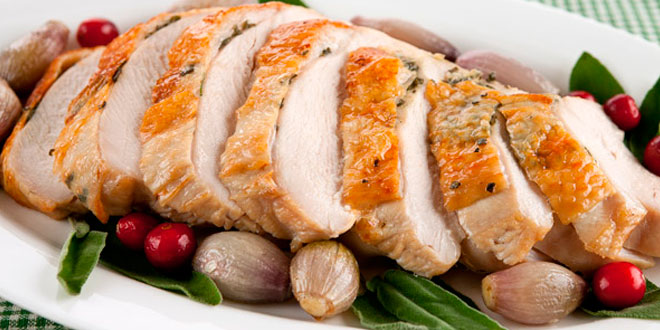 Gebackener Putenbraten