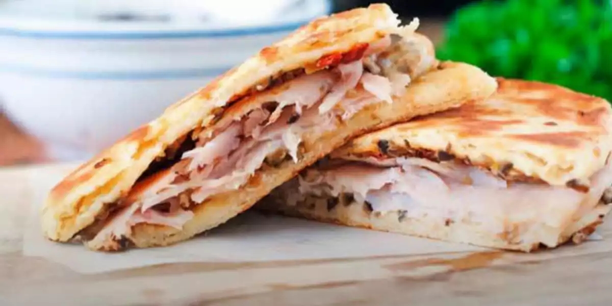 Puten-Sandwich mit Haferbrot