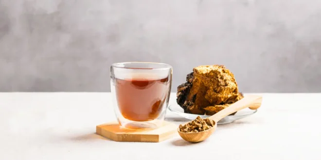 Nährstoffreicher Maca-Ingwer-Tee