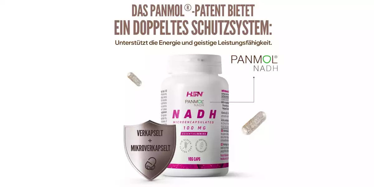 Haupteigenschaften von PANMOL® in NADH Supplements