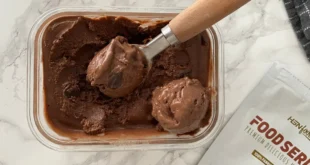 Proteineis mit Schokoladengeschmack