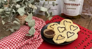Valentinstags-Pancakes
