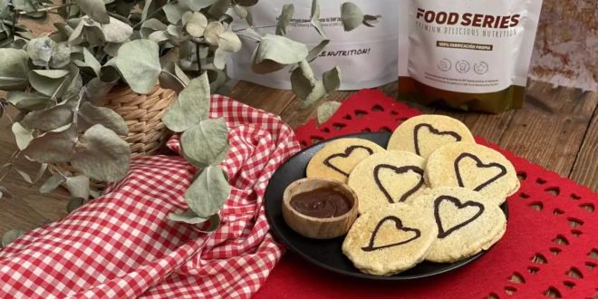 Valentinstags-Pancakes