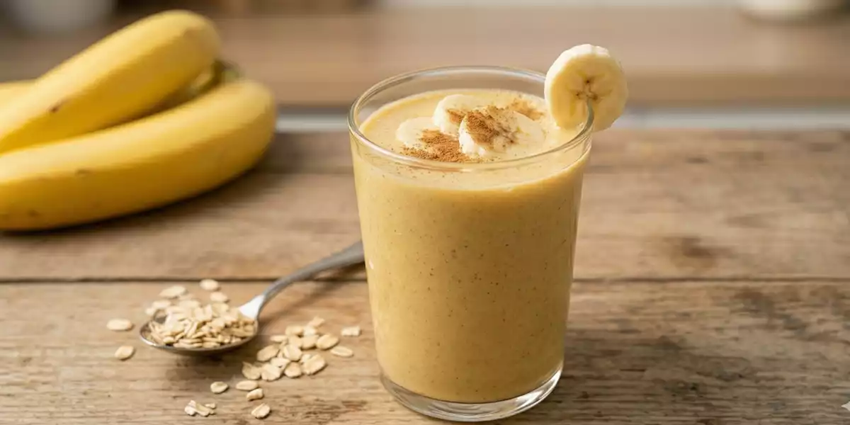 Energie-Smoothie “Golden Milk“ mit Banane