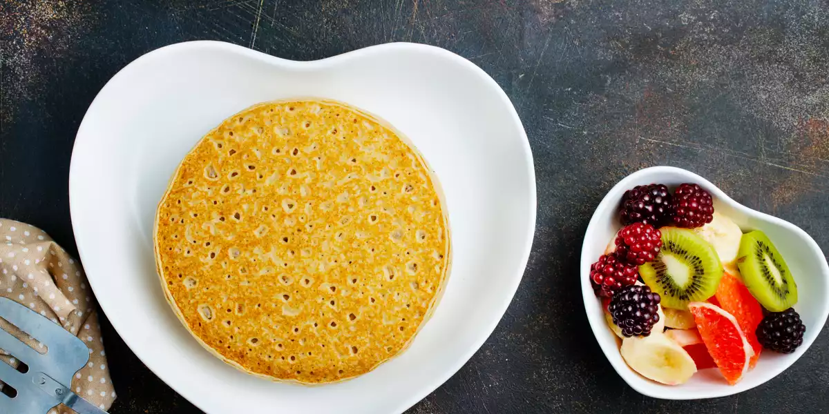Golden Pancake mit Zimt-Twist
