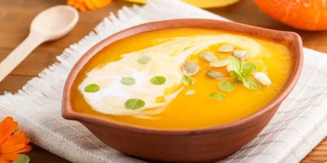 Halbsüßes Kürbispüree