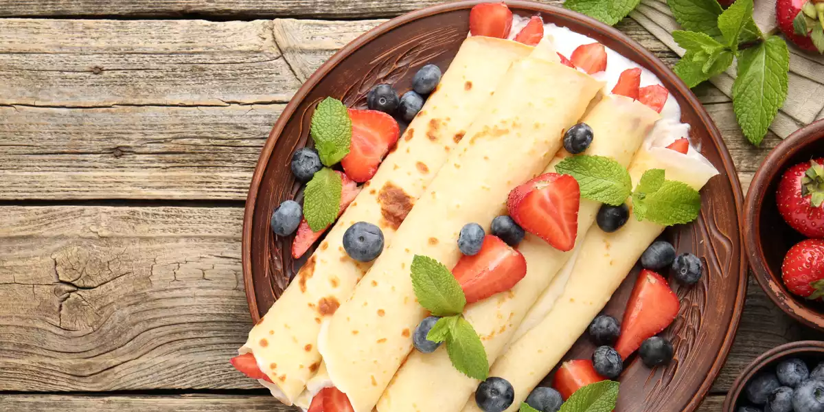 Glutenfreie Crêpes Glutenfreie Crêpes