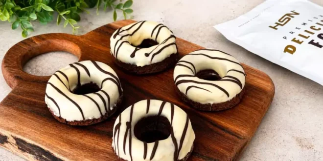 Mini-Donuts Fit mit Schokolade Mini-Donuts Fit mit Schokolade