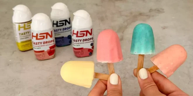 Mini-Joghurt-Eis am Stiel mit weißer Schokolade Mini-Joghurt-Eis am Stiel mit weißer Schokolade