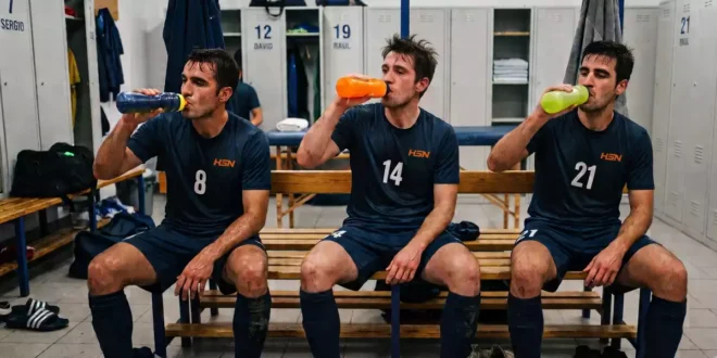 Muskelregeneration nach dem Fußballspiel
