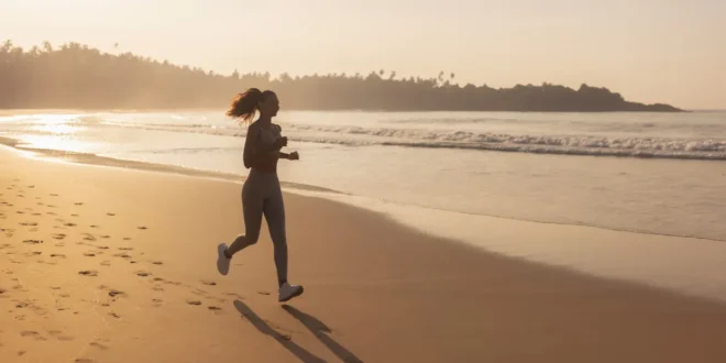Am Strand laufen, ein Training nicht nur für den Sommer Am Strand laufen, ein Training nicht nur für den Sommer