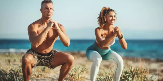 Wie macht man Sumo Squats?