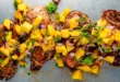 Tropisches Hähnchen mit Mango