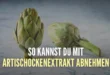 5 einfache Wege, Artischocke zur Unterstützung der Gewichtsabnahme einzunehmen