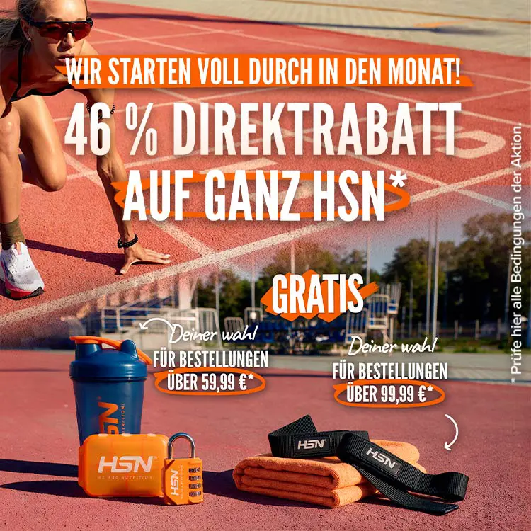 46 % Direktrabatt auf ganz HSN