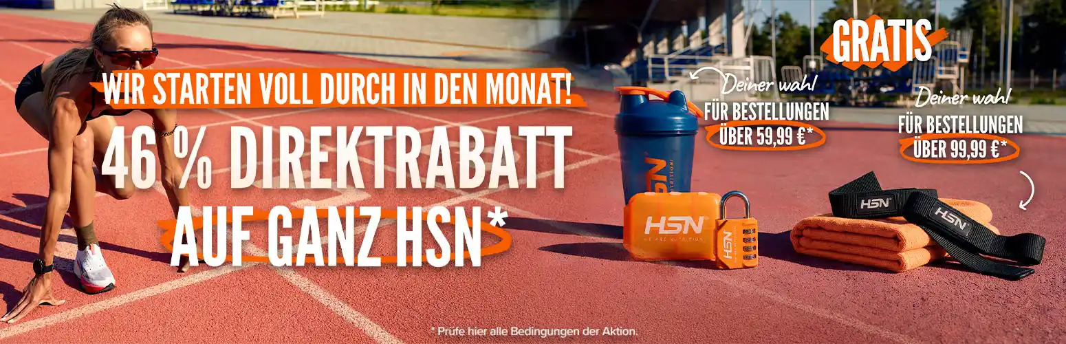46 % Direktrabatt auf ganz HSN