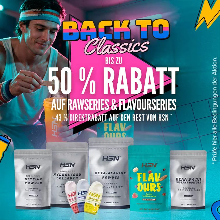 Bis zu 50 % Rabatt auf RawSeries & FlavourSeries