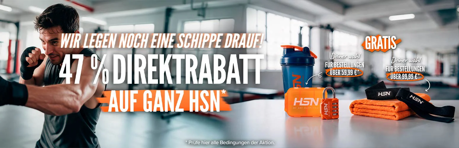 47 % Direktrabatt auf ganz HSN