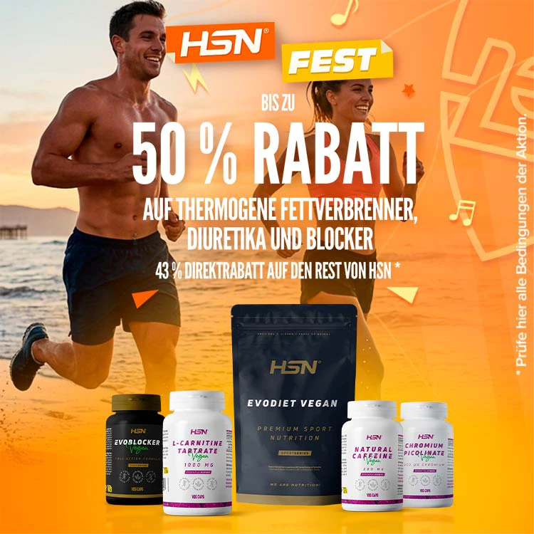 Bis zu 50 % Rabatt auf Thermogene Fettverbrenner, Diuretika und Blocker
