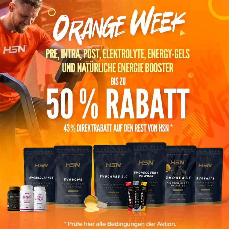 Bis zu 50 % Rabatt auf Pre, Intra, Post, Elektrolyte, Energy-gels und Nat&uuml;rliche energie booster