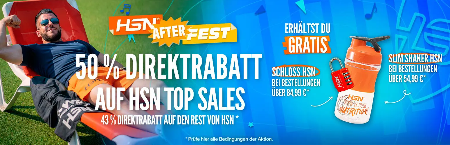 50 % Direktrabatt auf HSN TOP Sales