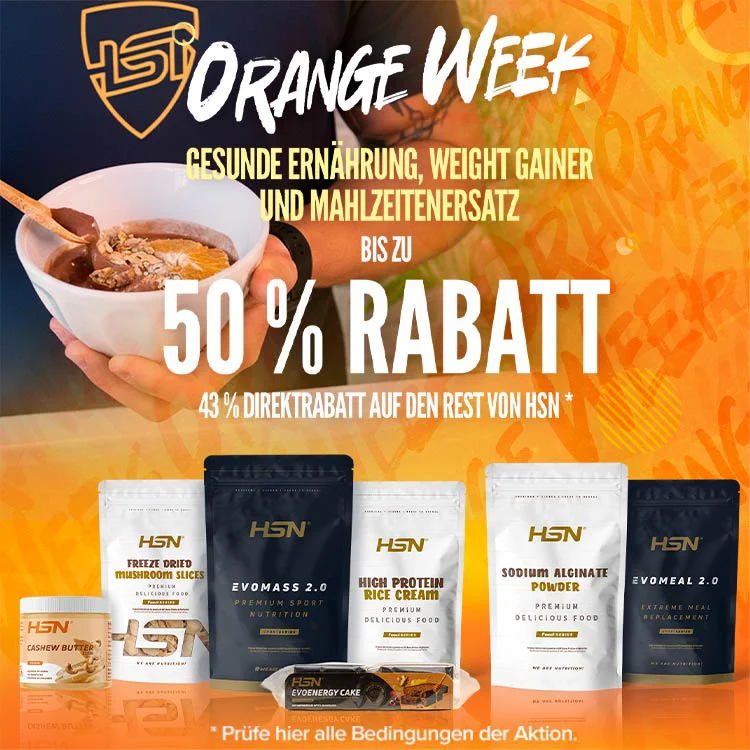 Bis zu 50 % Rabatt auf Gesunde ern&auml;hrung, Weight gainer und Mahlzeitenersatz