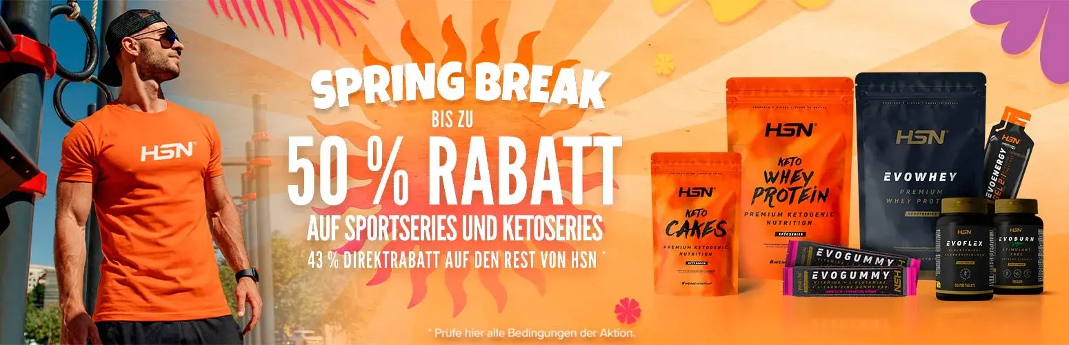 Bis zu 50 % Rabatt auf SportSeries & KetoSeries 
