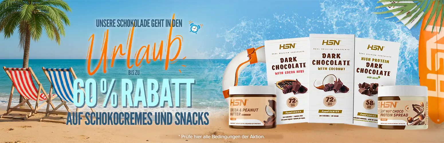 Bis zu 60 % Rabatt auf Schokocremes und Snacks