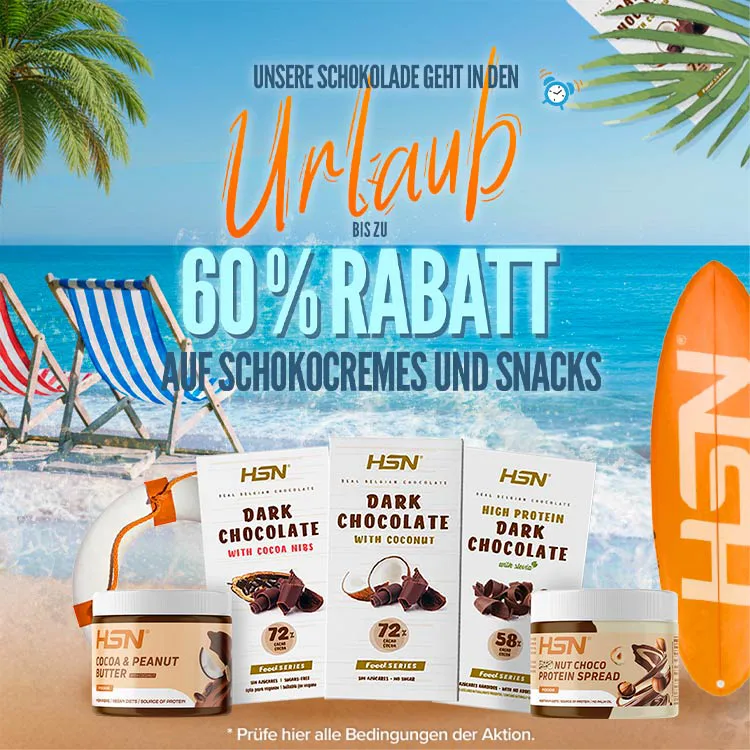 Bis zu 60 % Rabatt auf Schokocremes und Snacks