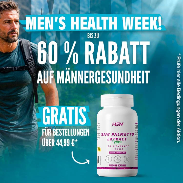 Bis zu 60 % Rabatt auf M&auml;nnergesundheit
