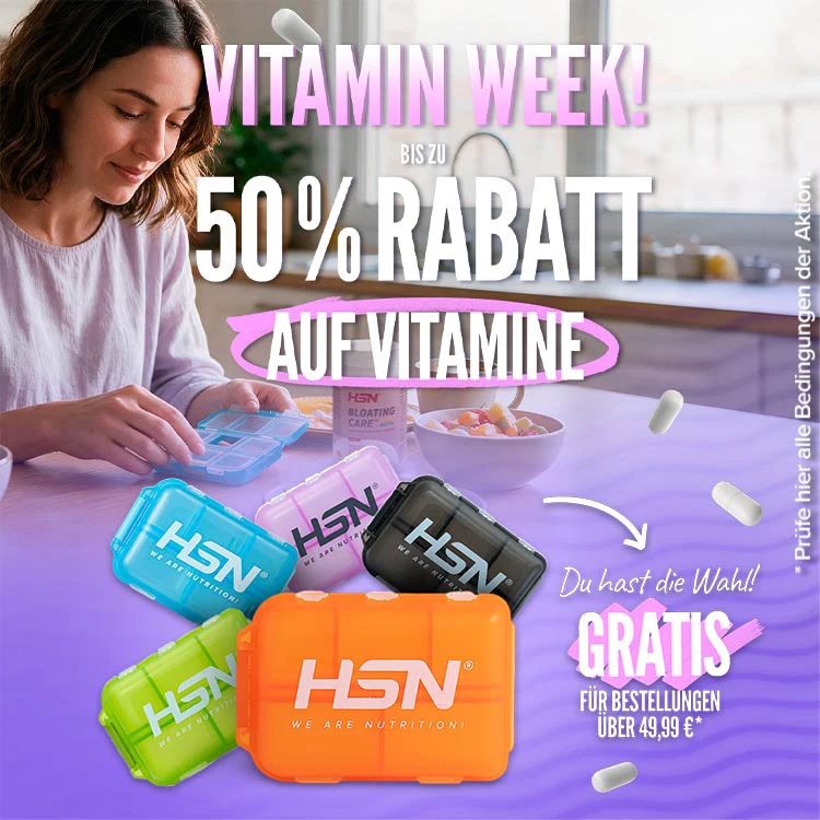 Bis zu 50 % Rabatt auf Vitamine