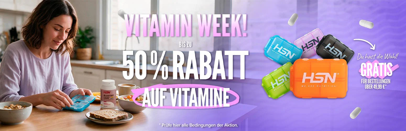 Bis zu 50 % Rabatt auf Vitamine